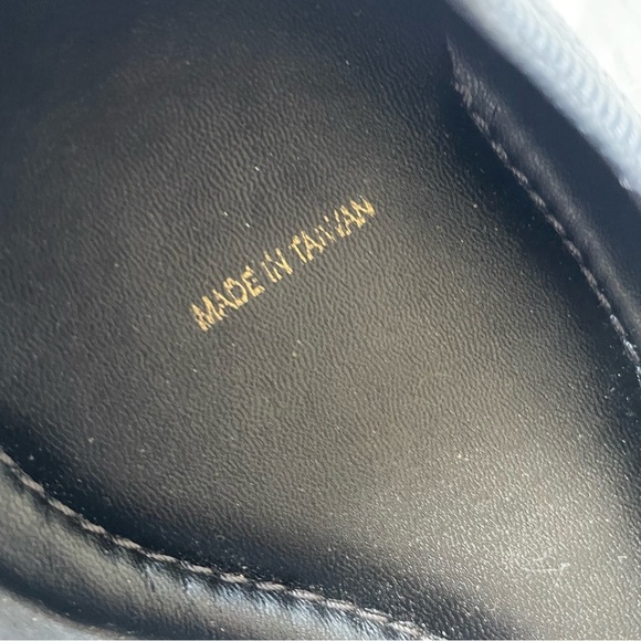 All Black Footwear Gray Mesh Pointes Toe Ballet Flat Comfort Shoes EUC Size 38 - Picture 8 of 10